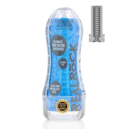 easy rider - textured masturbator - blue na Arena.pl