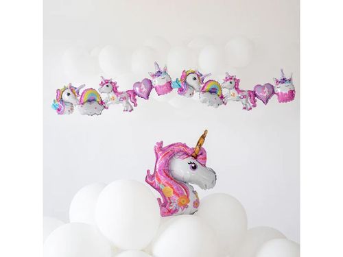 Girlanda balonowa, Jednorożec, 206 cm x 34 cm na Arena.pl