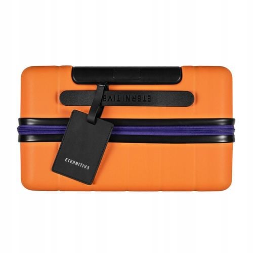 Walizka Kabinowa, Ciche i Skrętne Kółka 360°, Zamek TSA, ABS, Pomarańczowy na Arena.pl