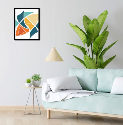 Plakat 40x50cm Geometria Wiatru na Arena.pl