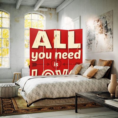 Parawan ozdobny, Love 145x180 na Arena.pl