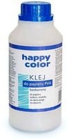 klej do papieru pva, butelka 500g, happy color