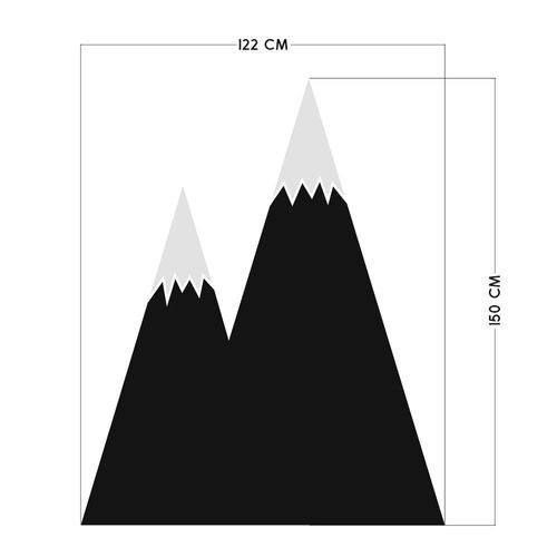 Naklejka Tablicowa Góry T13 na Arena.pl