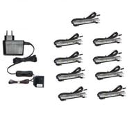 KLIPS LED OŚWIETLENIE SZKLANYCH PÓŁEK ZESTAW ZK-9