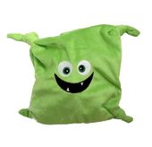 Pluszowa poduszka z piszczałką dla psa do zabawy przytulania Yarro 14x14cm