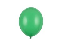 Balony pastelowe zielone szmaragdowe strong, 23 cm 100 szt.