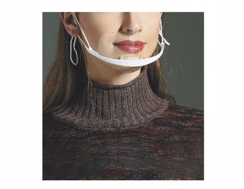 MAŁA PRZYŁBICA MASECZKA OCHRONNA UST OSŁONA TWARZY na Arena.pl