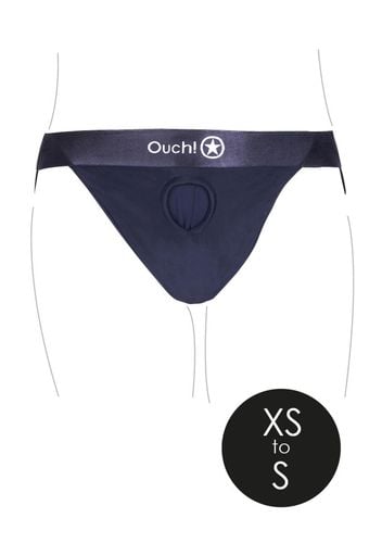 vibrating strap on panty harness with open back   xs/s na Arena.pl