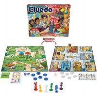 HASBRO GRA CLUEDO JUNIOR PLUS 2W1 PL F6419