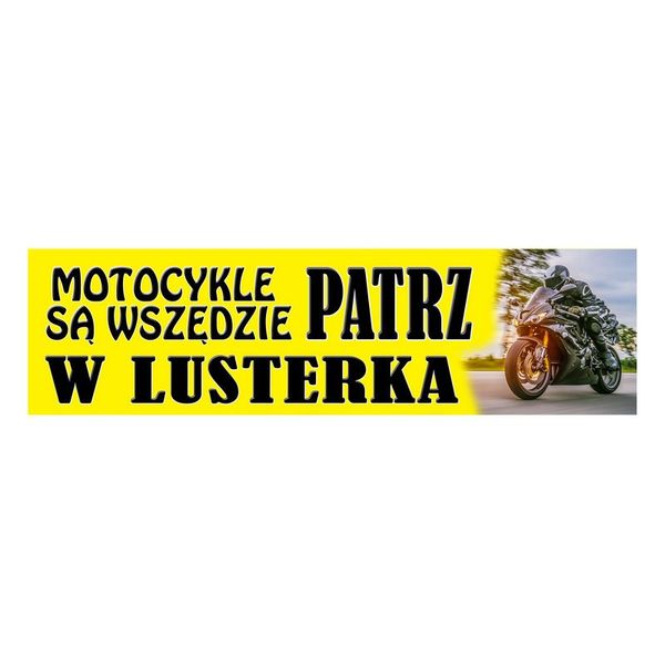 Motocykle IV – magnes na samochód zdjęcie 1