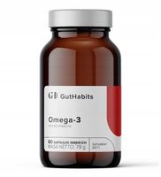 GutHabits Omega-3 1500mg 60 kapsułek kwasy EPA i DHA SERCE ODPORNOŚĆ