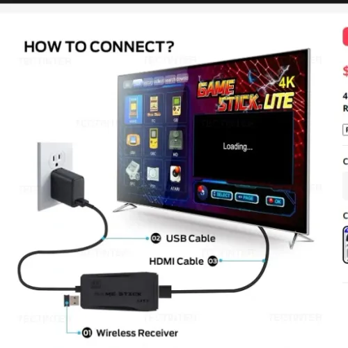 KONSOLA RETRO GRA TELEWIZYJNA BEZPRZEWODOWE 2 PADY 64G 20000 EMULATOR GIER na Arena.pl