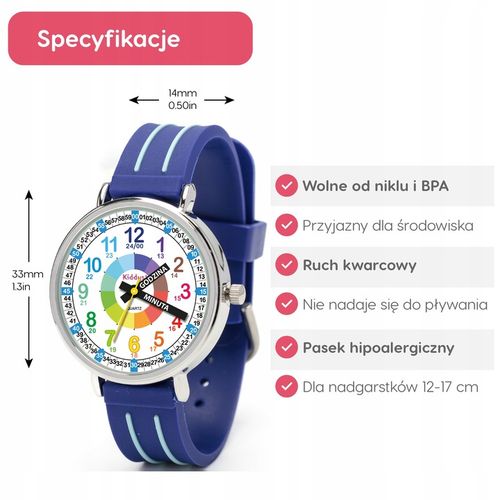 Kiddus Nauczyciel Czasu Polski Niebieski na Arena.pl