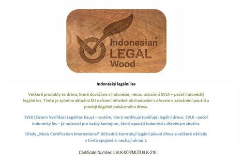 Taboret okrągły z drewna suar DIVERO na Arena.pl