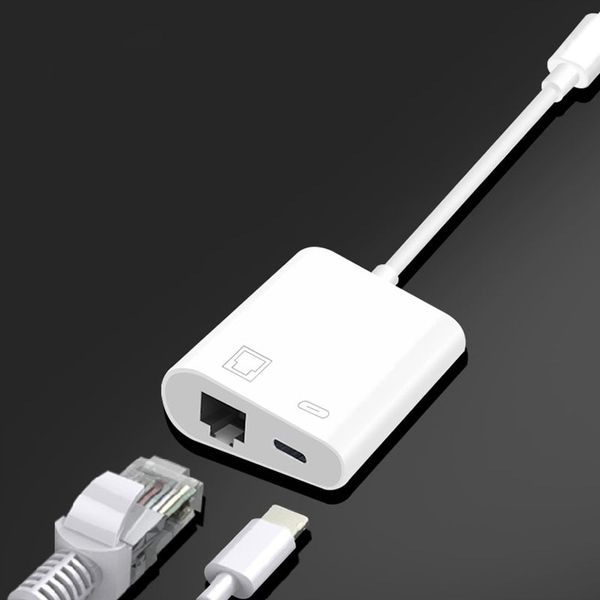 ADAPTER USB-C LAN ETHERNET PRZEJŚCIÓWKA RJ45 PD MacBook Charge ZASILANIE zdjęcie 4