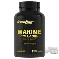 IRONFLEX COLLAGEN MARINE 120 kaps KOLAGEN RYBI MORSKI SKÓRA PAZNOKCIE WIT C