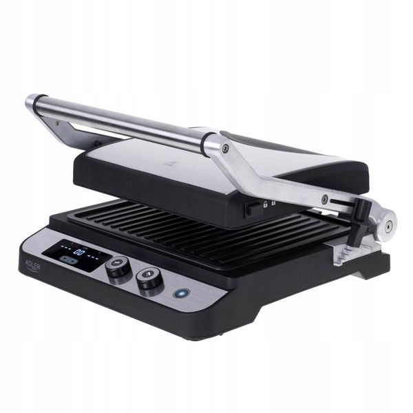 Grill Elektryczny Ogrodowy 3000W Rozkładany 2W1 zdjęcie 3