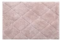 Dywanik łazienkowy bawełniany z kryształkami CHIC 50X70 c. różowy