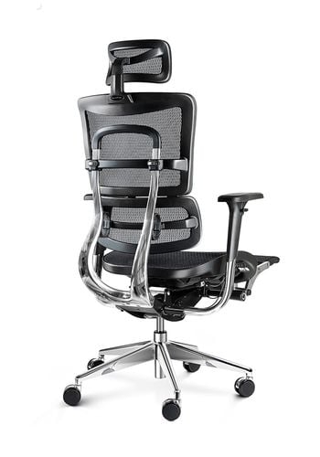 Fotel ergonomiczny Diablo Chairs V-MASTER Czarny na Arena.pl