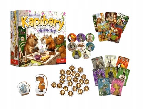 GRA RODZINNA KAPIBARY HERBACIARY 02737 TREFL na Arena.pl