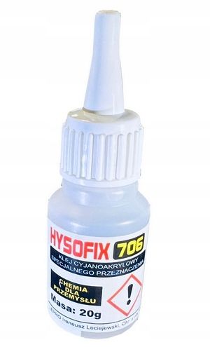 klej cyjanoakrylowy hysofix 706 - 20g na Arena.pl