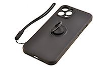 Etui Pastel Ring do Apple iPhone 12 Pro Max czarny