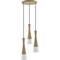 Lampa wisząca dąb Vegas2 zwis 3pł (plafon)