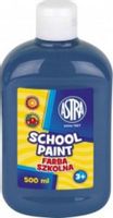FARBA SZKOLNA ASTRA 500ML CIEMNONIEBIESKA