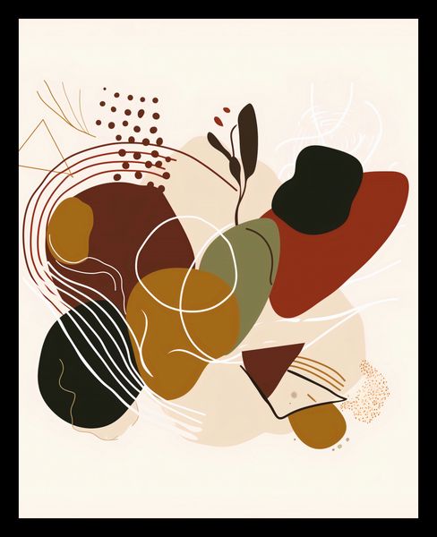 Plakat 40x50cm Organiczna Erupcja zdjęcie 2