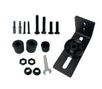 PROWADNICA PROWADZENIE Prowadnik DOLNY DO DRZWI PRZESUWNYCH ROLKA BARN DOOR