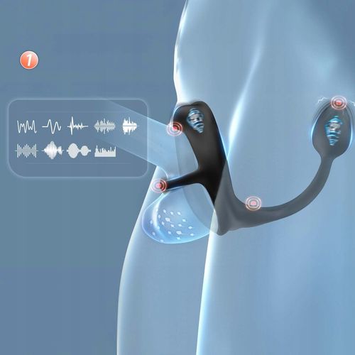 Męski masażer prostaty APP Pierścień wibrujący na Arena.pl