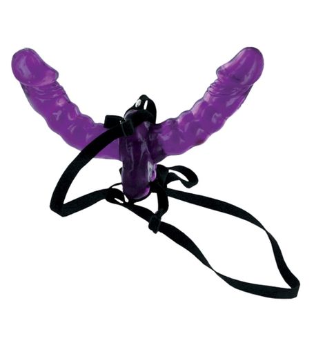 Podwójne dildo na pasku na Arena.pl