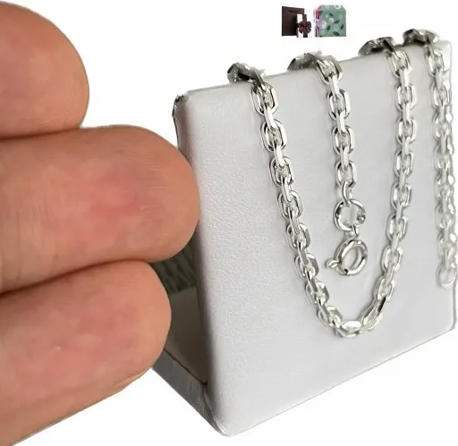 GRUBY Łańcuszek srebrny próby 925 (na PREZENT) SREBRO zdjęcie 4