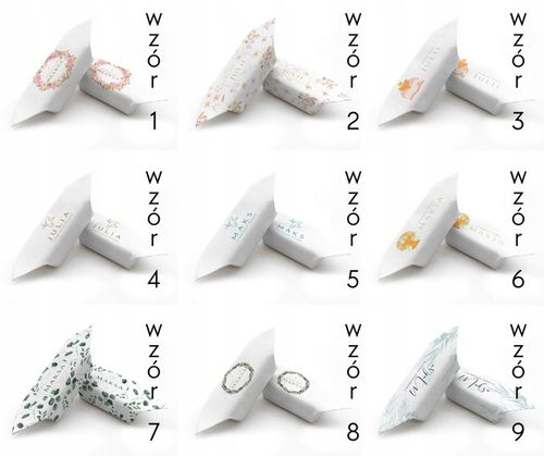 Krówki PERSONALIZOWANE na I Komunię 1kg WZORY na Arena.pl