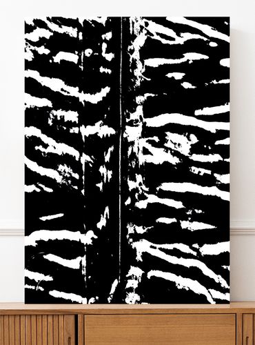 Plakat czarnobiały zebra 40x50 cm na Arena.pl