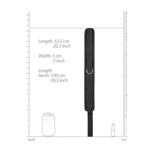 Velvet Adjustable Collar With Leash na Arena.pl