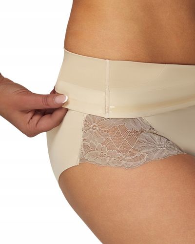 majtki wyszczuplające bezszwowe poporodowe mocno modelujące koronkowe x3 na Arena.pl