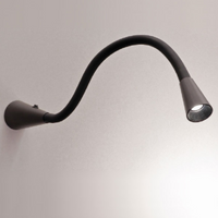 Regulowany kinkiet Sulta 622001103 Elkim LED 3W 3000K włącznik czarny