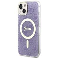 guess guhmp14mh4stu iphone 14 plus/ 15 plus 6.7 purpurowy/purple