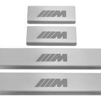 Listwa progowa BMW 3 SERIES F30/F31 M Stal nierdzewna 304 mat 4szt