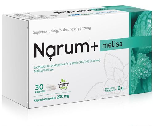Narum plus Melisa 200 mg, 30 kaps NARINE na Arena.pl