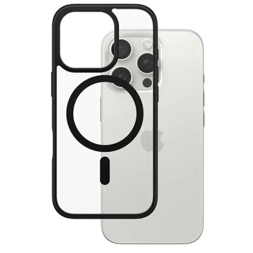Etui PanzerGlass HardCase z MagSafe na iPhone 16 Pro - czarne na Arena.pl