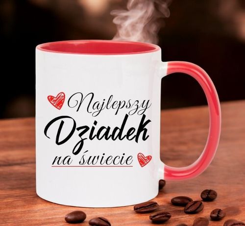 KUBEK Z NADRUKIEM ŚMIESZNY PREZENT DZIEŃ DZIADKA URODZINY IMIENINY DZIADEK na Arena.pl
