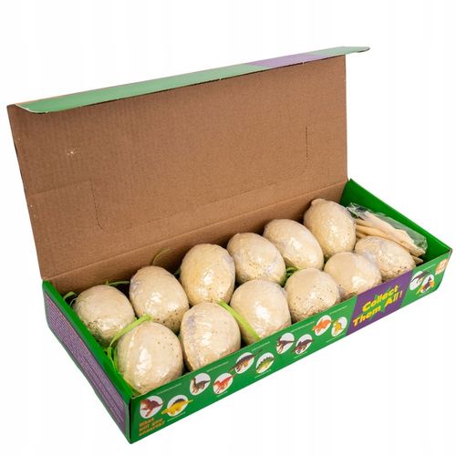 Kopalnia Dinozaurów - Zestaw Wykopalisk Archeologicznych z 12 Dużymi Jajami na Arena.pl