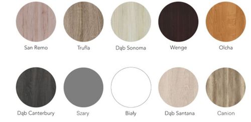 Witryna K8 z szufladą 50cm dużo kolorów na Arena.pl