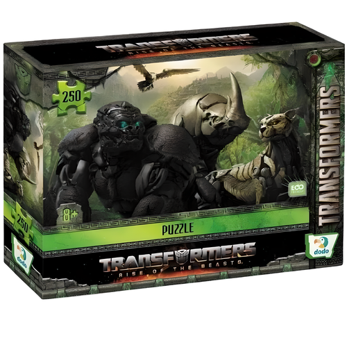 PUZZLE TRANSFORMERS 250 ELEMENTÓW POWŁOKA SOFT TOUCH UKŁADANKA DLA DZIECI na Arena.pl