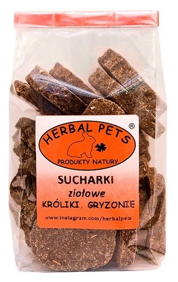Herbal Pets Sucharki ziołowe 140g zdjęcie 1