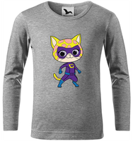 Koszulka z długim rękawem SuperKoty - Super Kitties