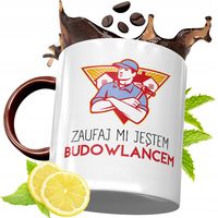 Kubek Bordowy Dla Budowlańca Na Urodziny Prezent Z Nadrukiem Ze Zdjęciem