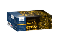 LAMPKI CHOINKOWE 50 LED CIEPŁY ZIMNY NA BATERIE